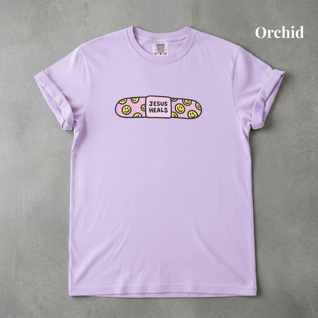 Jesus Heals Bandaid Tee - PRE ORDER