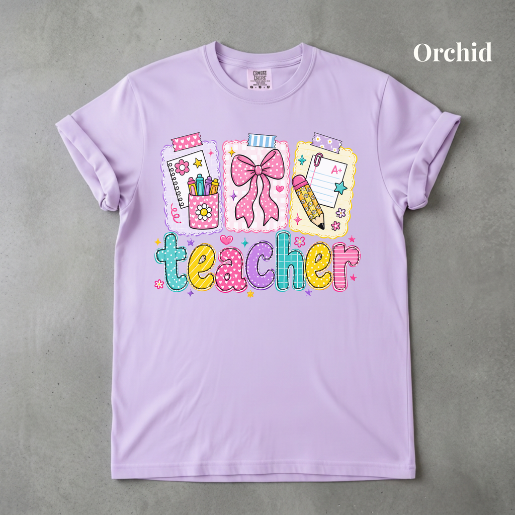 Cutesy Teacher Tee - PRE ORDER