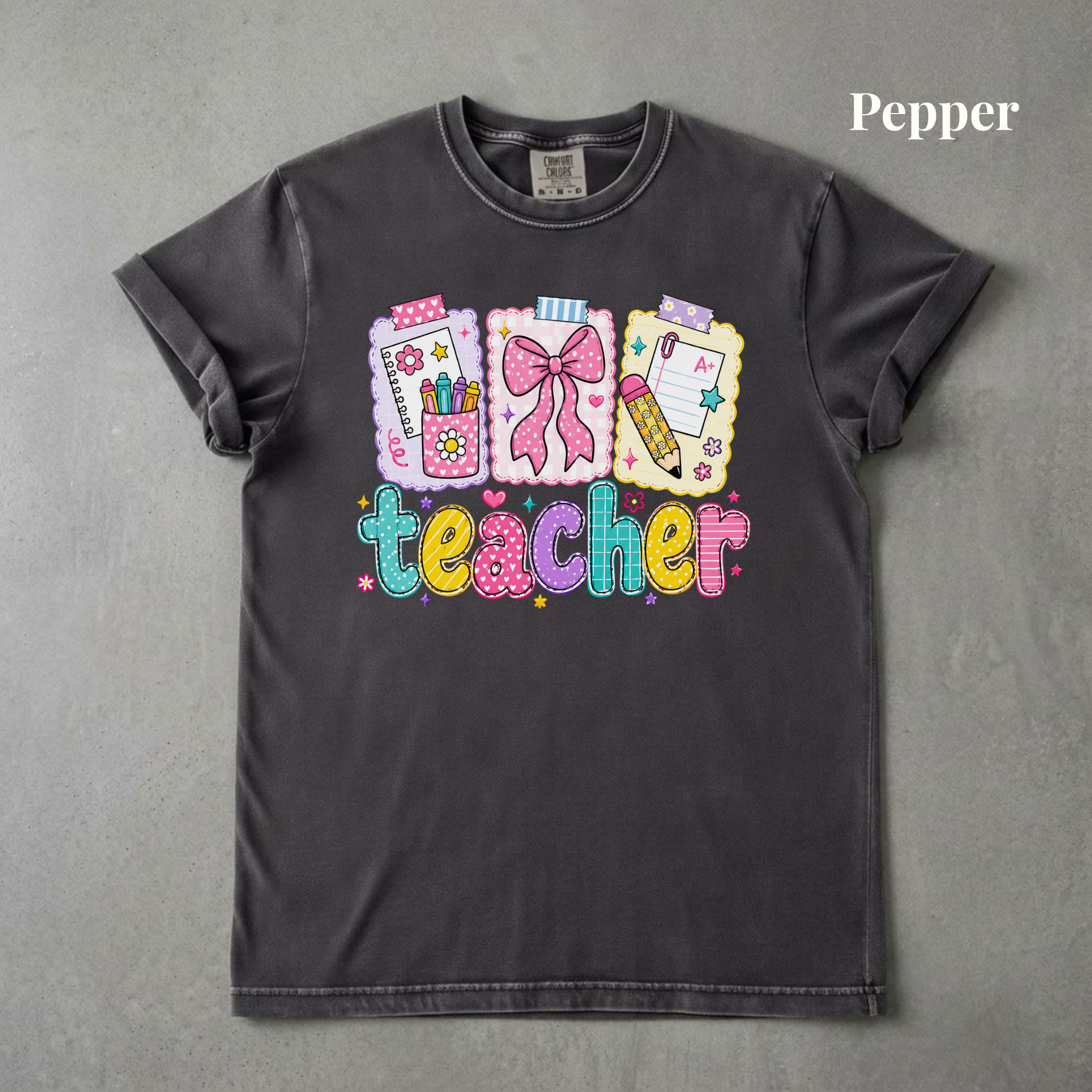 Cutesy Teacher Tee - PRE ORDER