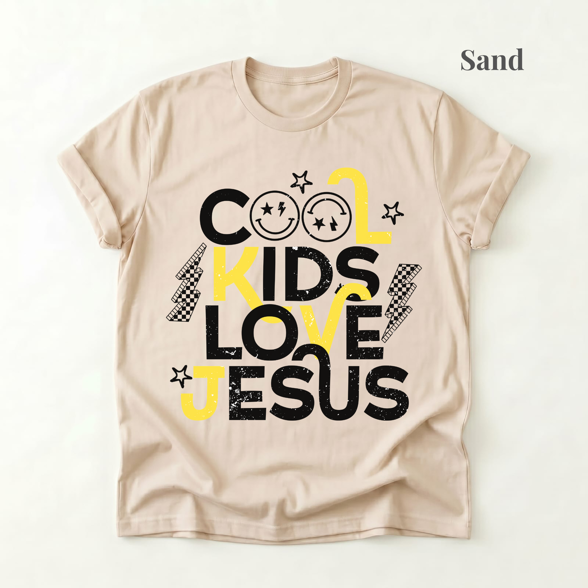 Cool Kids Love Jesus Retro Tee