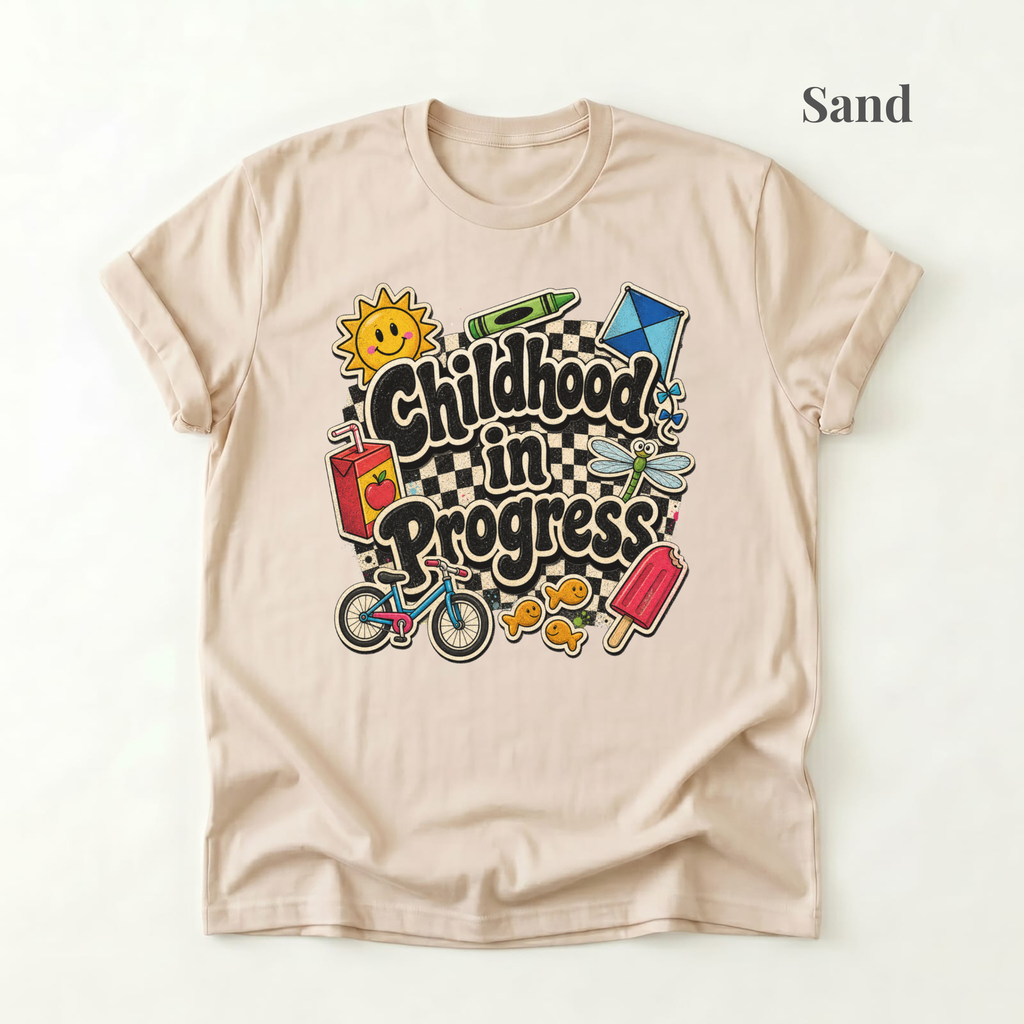 Childhood In Progress Tee - PRE ORDER