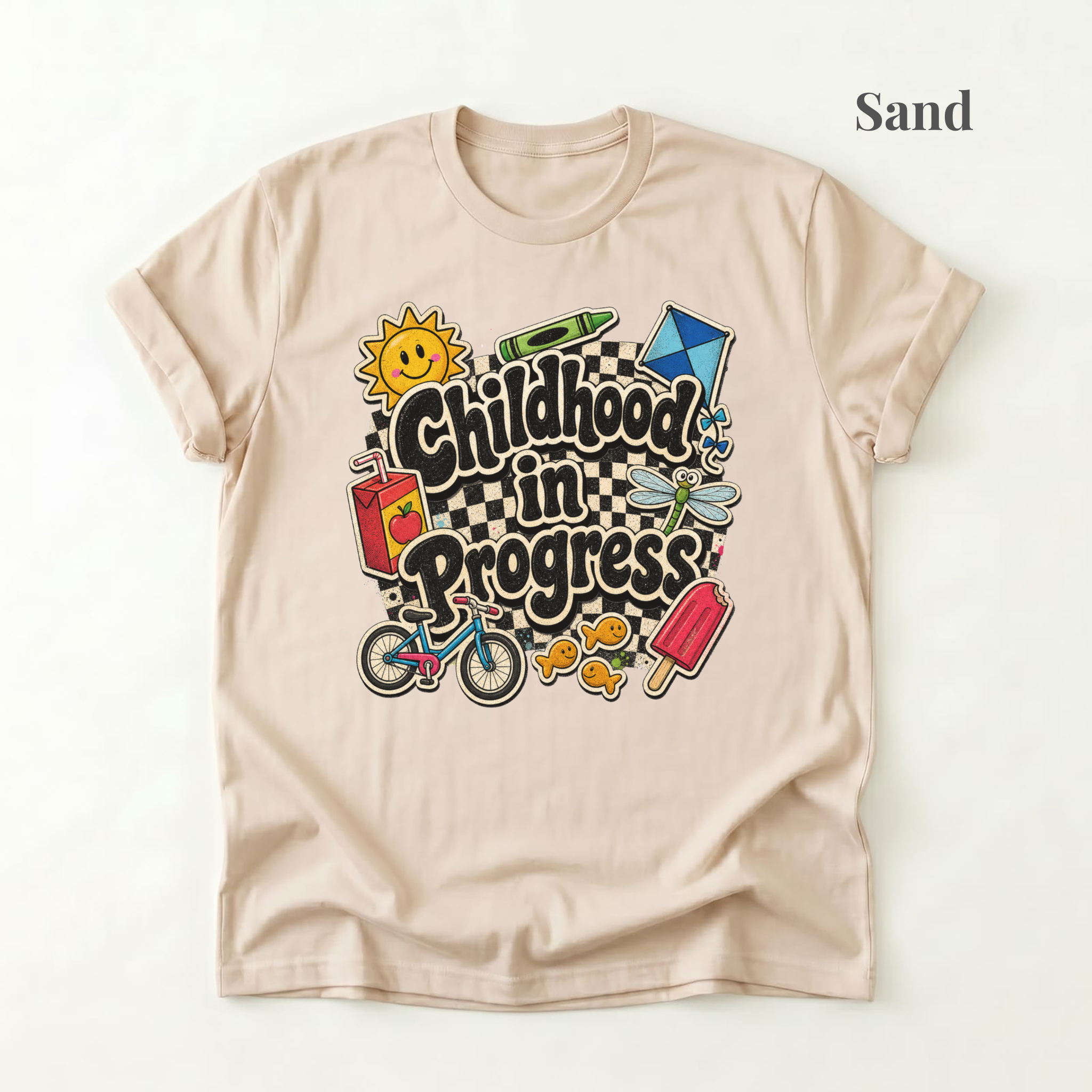 Childhood In Progress Tee - PRE ORDER