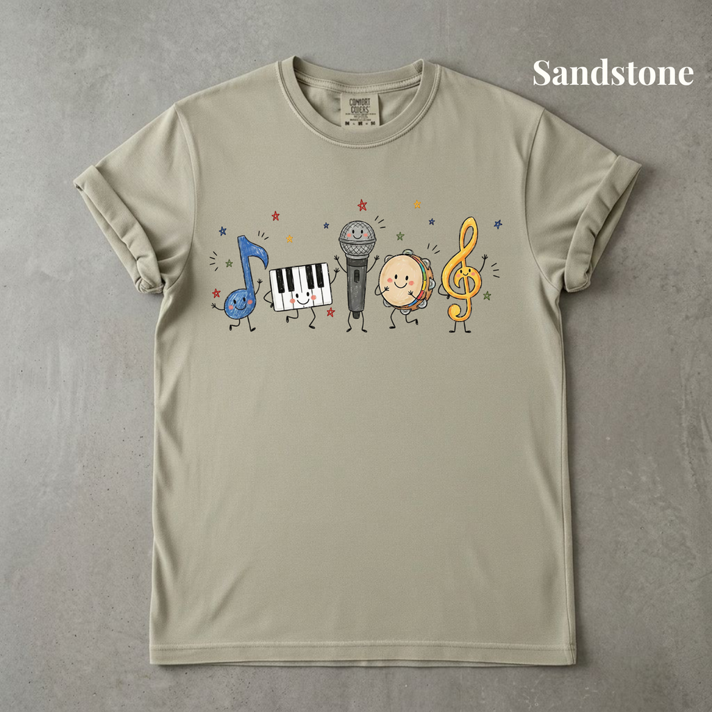 Music Teacher Doodle Tee - PRE ORDER