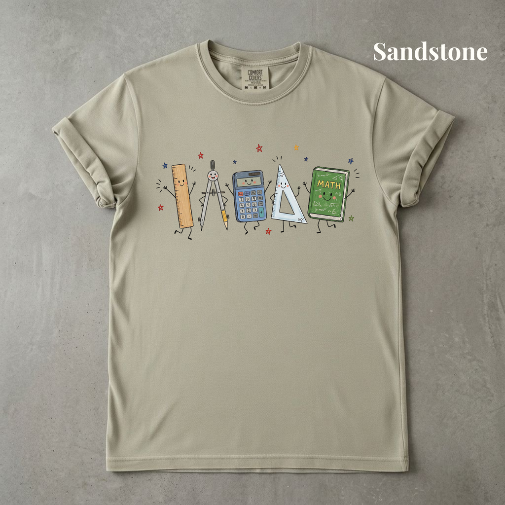 Math Teacher Doodle Tee - PRE ORDER