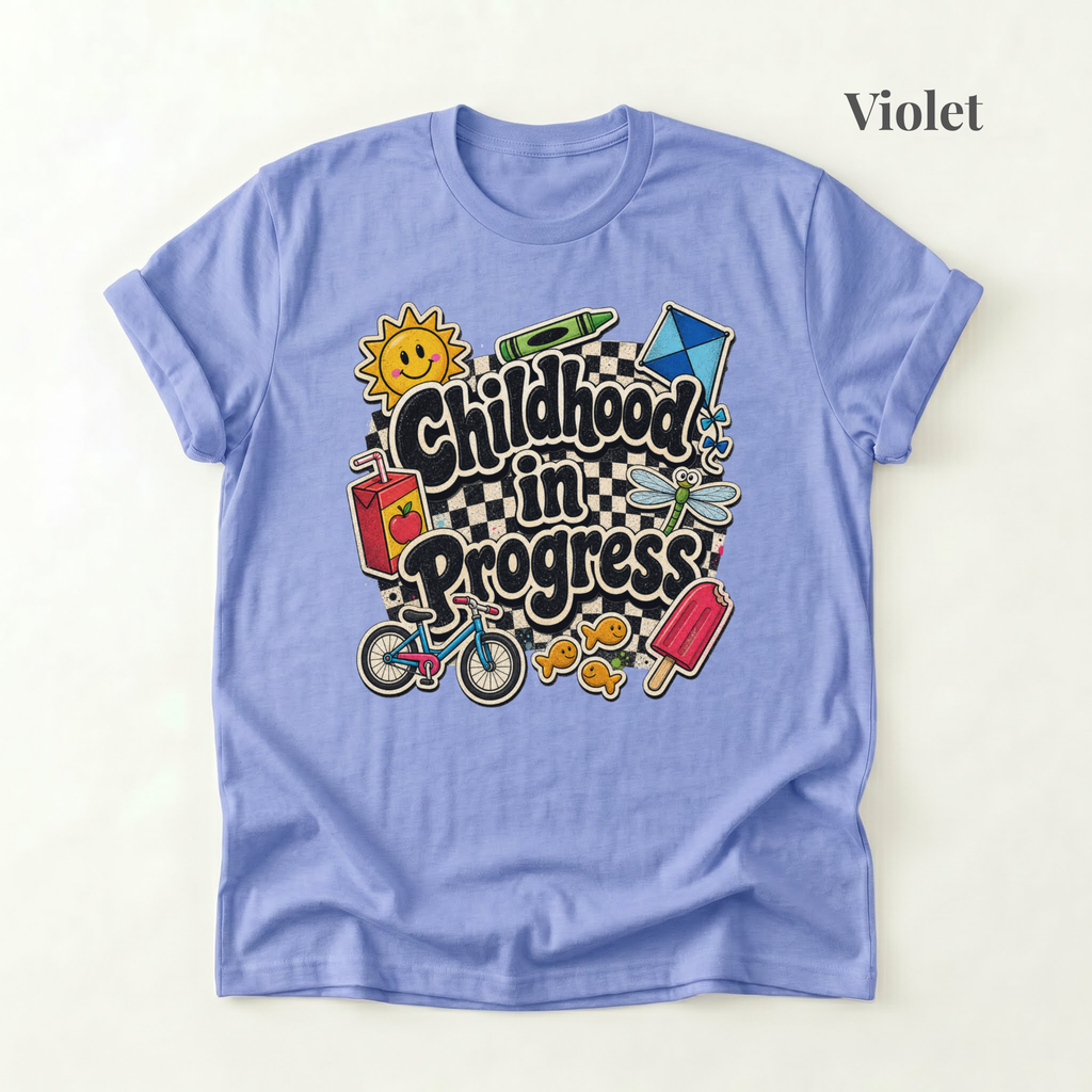 Childhood In Progress Tee - PRE ORDER