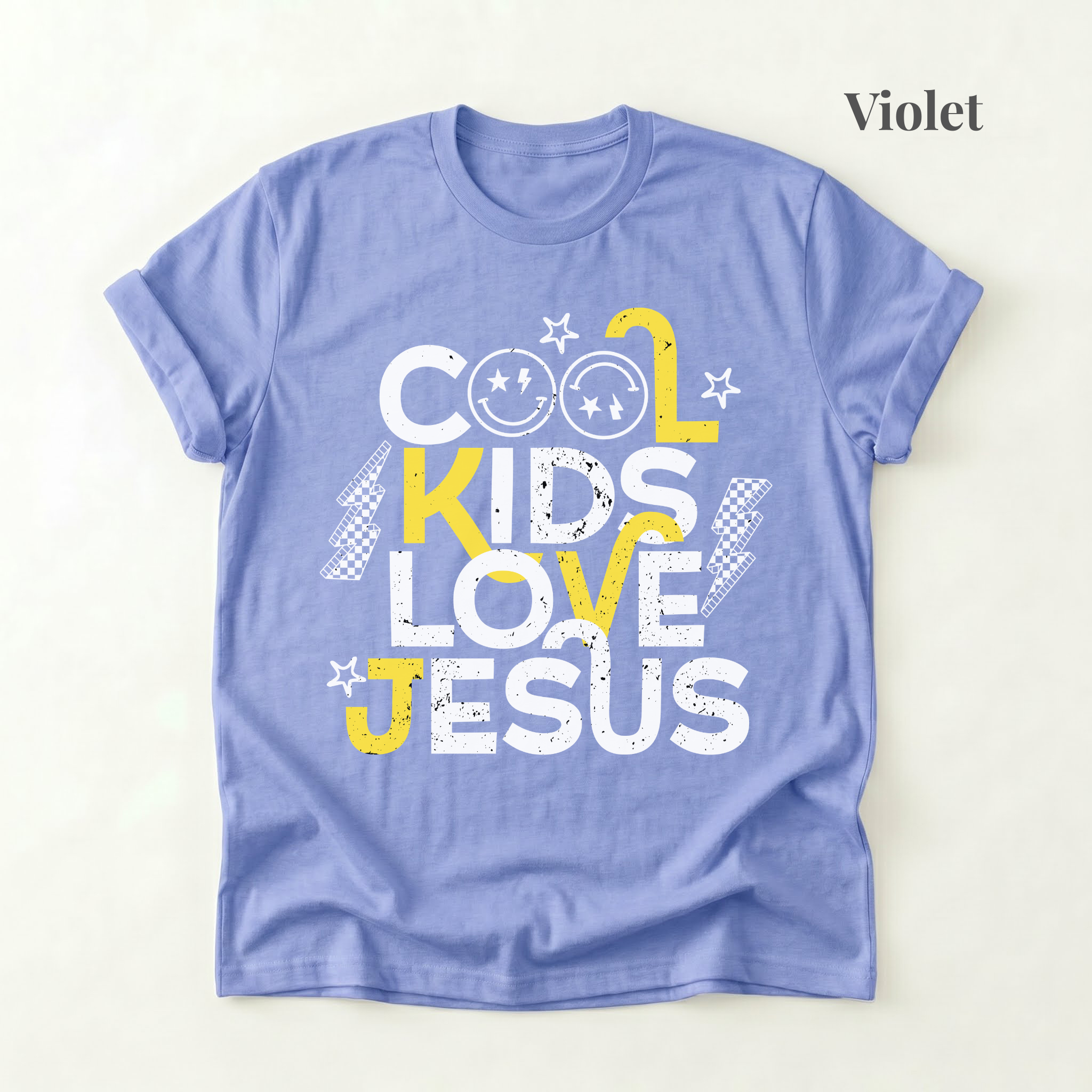 Cool Kids Love Jesus Retro Tee