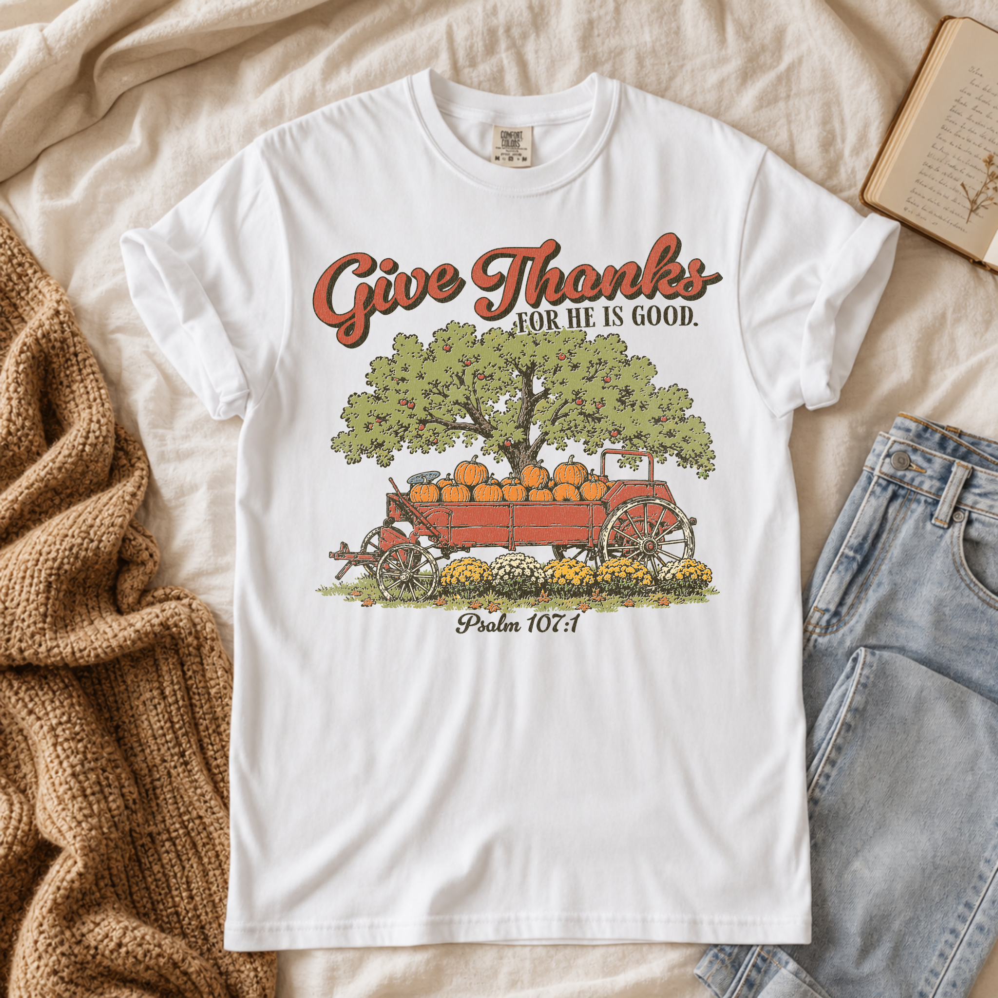 Give Thanks Graphic Tee