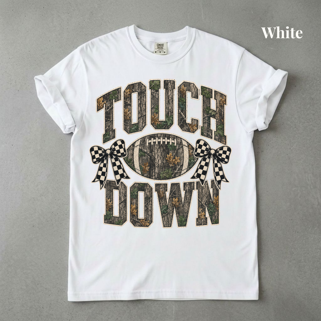 Camo Touch Down Graphic Tee