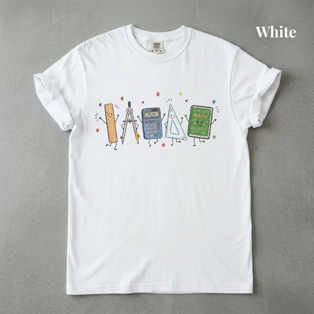 Math Teacher Doodle Tee - PRE ORDER