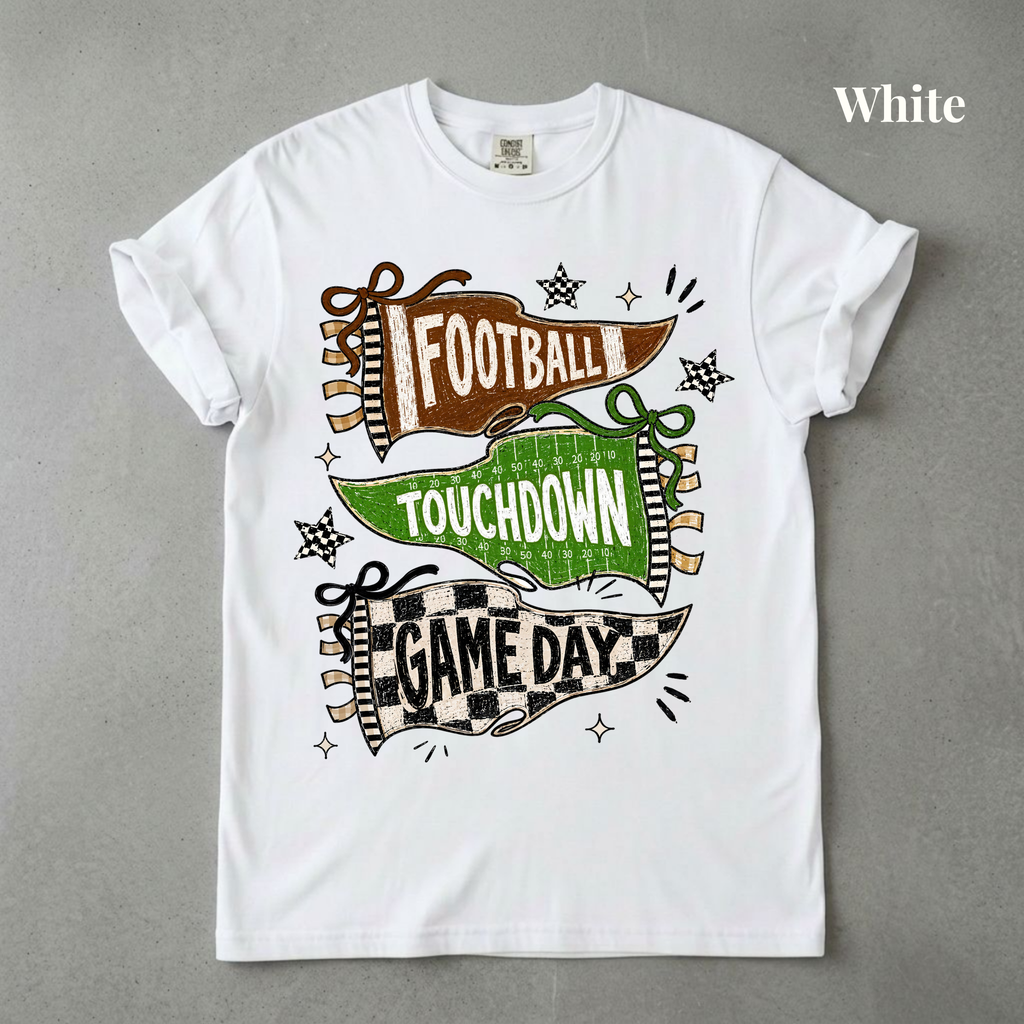 Triple Flag Football Tee